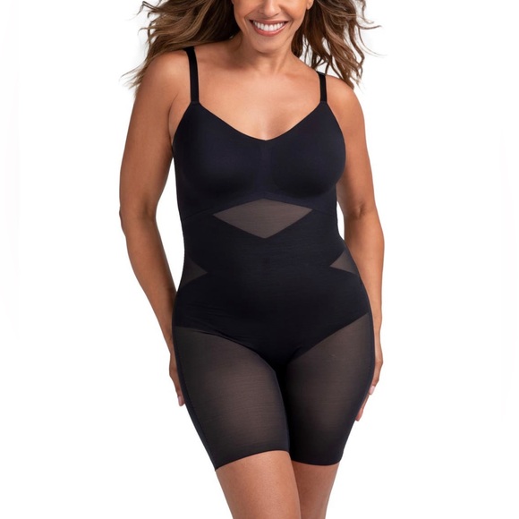 Honeylove💕SuperPower Mid Thigh Bodysuit Size L - Picture 6 of 14